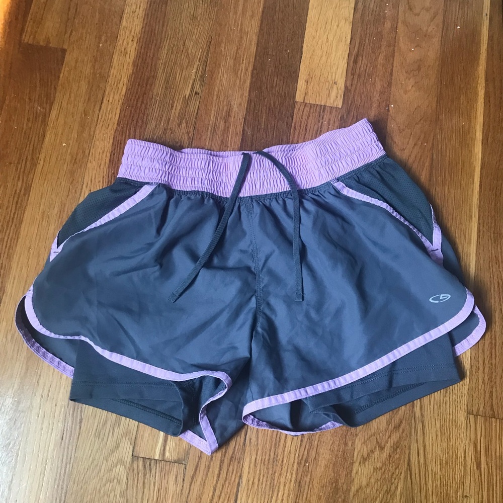 champion athletic running shorts